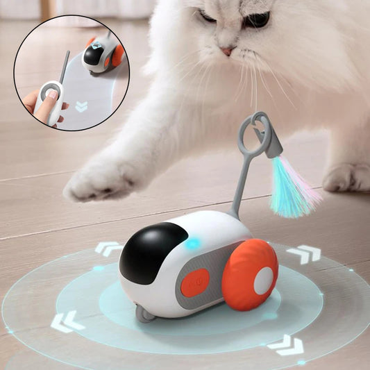Remote Control Interactive Cat Car Toy USB