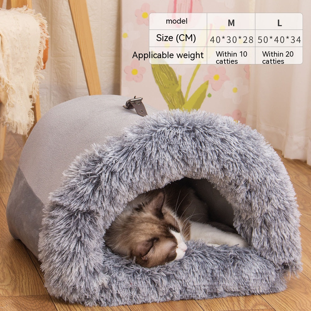 New Portable Pet Nest  Warm for Cats and Dogs